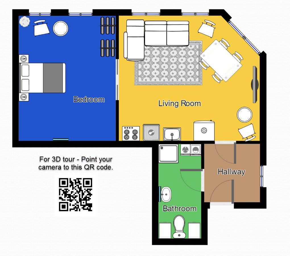 Aday - City Central Mansion - 1 Bedroom Apartment With Garden オールボー エクステリア 写真